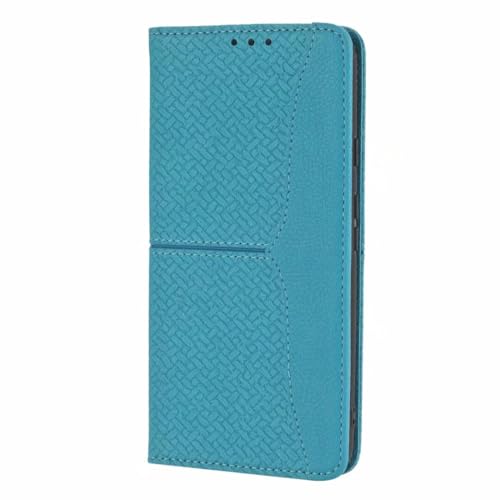 KRjcsfhy Handyhülle für Samsung Galaxy S25 Hülle, Premium stoßfest PU Leder Book Case Flipcase Magnetverschlüsse Kartenfach Schutzhülle Lederhülle Klapphülle Brieftasche für Samsung Galaxy S25 Blau von KRjcsfhy