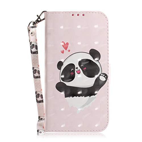 für iPhone 16e Handyhülle Kompatibel mit iPhone 16e Hülle Flip Lederhülle, Handyhülle Book Case PU Leder Tasche und Magnet Kartenfach Schutzhülle für iPhone 16e Liebes Bär von KRjcsfhy