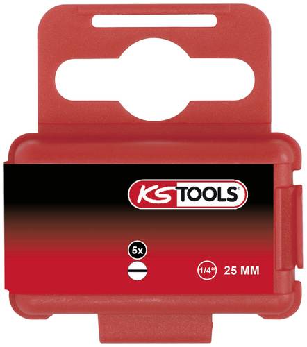 KS Tools 911.2244 Schlitz-Bit 5St. von KS Tools