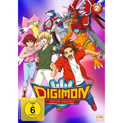 Digimon Data Squad - Volume 2: Episode 17-32      (3 DVDs) von KSM Anime