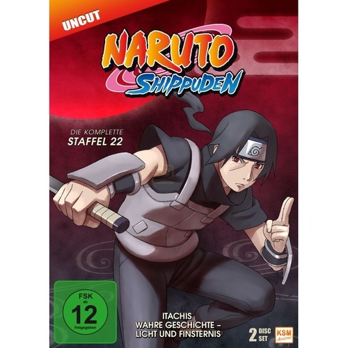 Naruto Shippuden - Staffel 22      Episode 671-678 (3 DVDs) von KSM Anime