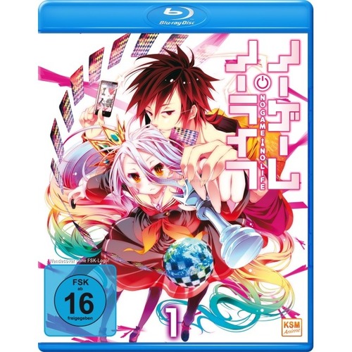 No Game No Life - Volume 1: Episode 01-04      (Blu-ray) von KSM Anime