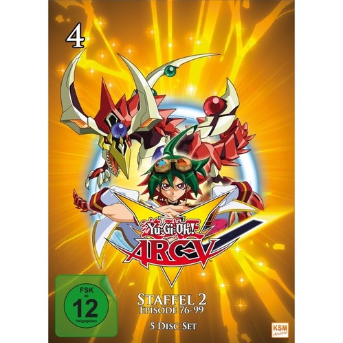 Yu-Gi-Oh! ARC-V - Staffel 2.2 - Episode 76-99      (5 DVDs) von KSM Anime