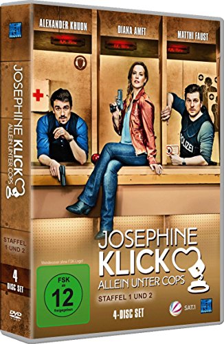 Josephine Klick - Allein unter Cops Staffel 1 + 2 (exklusiv bei Amazon.de) [4 DVDs] von KSM GmbH