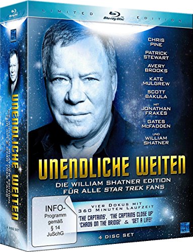 Unendliche Weiten - Die William Shatner Edition für alle Star Trek Fans [Blu-ray] von KSM GmbH