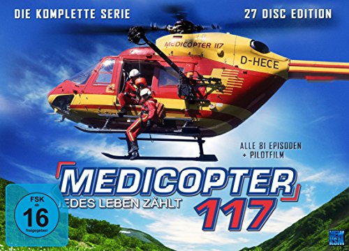 Medicopter 117 - Jedes Leben zählt - Limitierte Gesamtedition (alle 81 Épisoden + Pilotfilm) [27 DVDs] von KSM