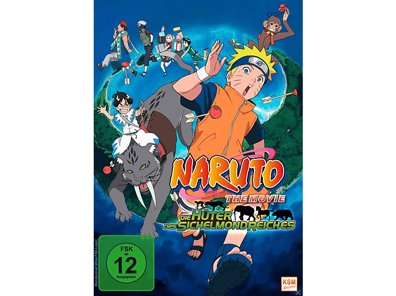 Naruto The Movie 3 - Die Hüter des Sichelmondreiches DVD von KSM