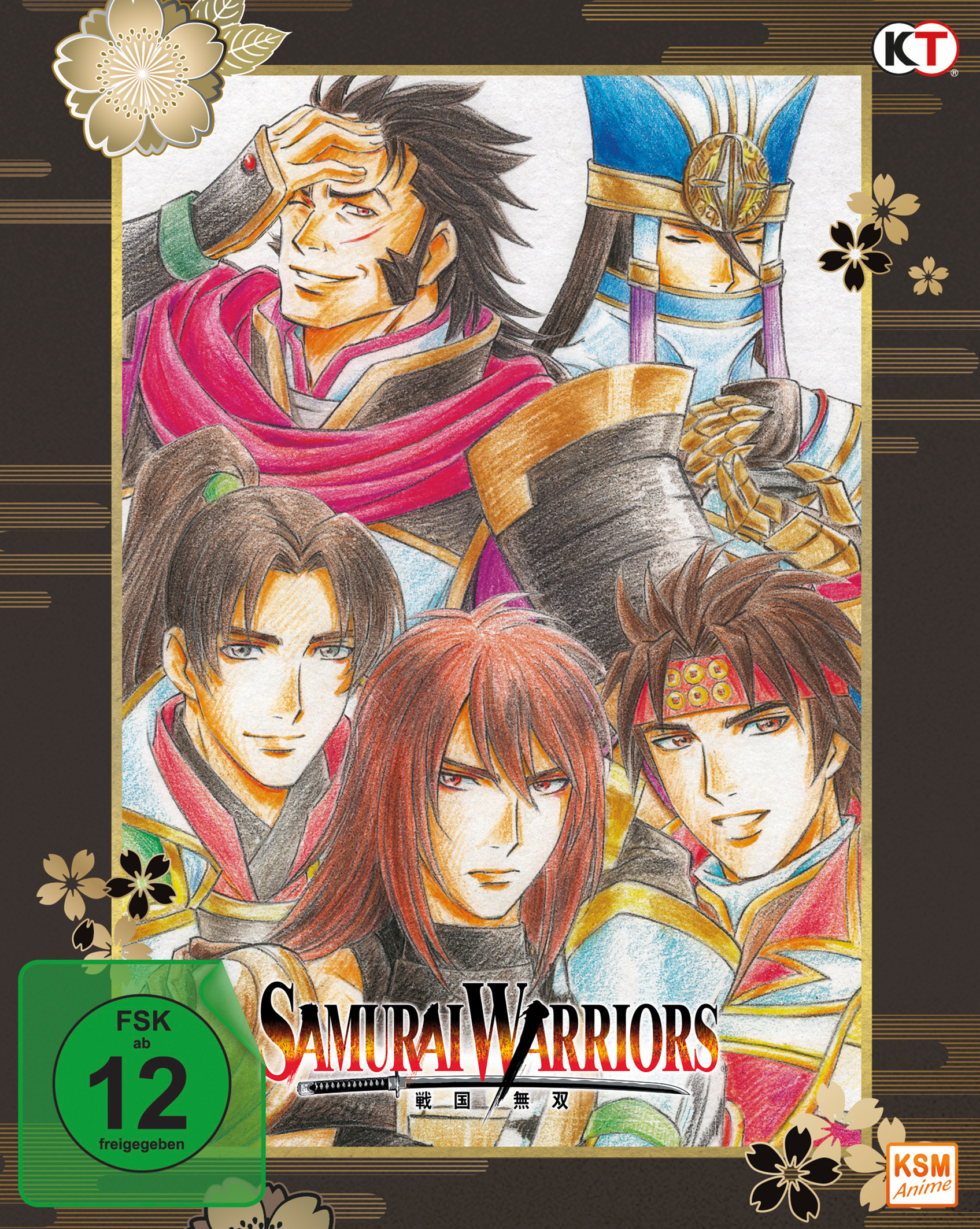 Samurai Warriors - Ep.1-12 + Movie Sp.: Die Legende von Sanada -3 BRs von KSM