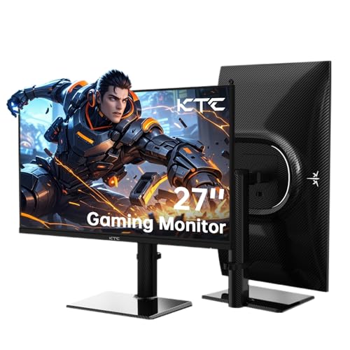 KTC 27 Zoll Gaming Monitor 3840x2160 4K UHD, 160Hz, 140% sRGB, HDR400,Fast IPS, 1ms, FreeSync & GSync, HDMI & DP, Flicker-Free, Low Blue, VESA-kompatibel KTC 27 Zoll Gaming Monitor 3840x2160 4K UHD, 160Hz, 140% sRGB, HDR400,Fast IPS, 1ms, FreeSync & GSync, HDMI & DP, Flicker-Free, Low Blue, VESA-kompatibel von KTC