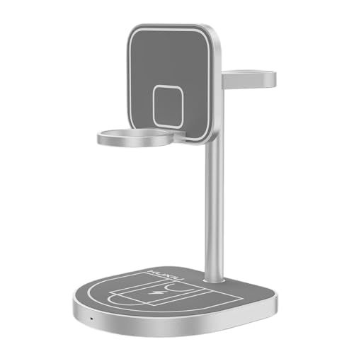 KU XIU X85 3-in-1 Magnetic Wireless Charging Stand - Gray von KU XIU