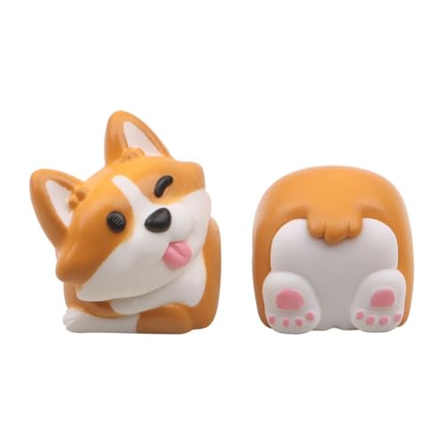 Dekorative 3D-ABS-PVC-Tastenkappe Corgis Butt Keyboards Keycap zur Personalisierung mechanischer Tastaturen von KUAIYIJU