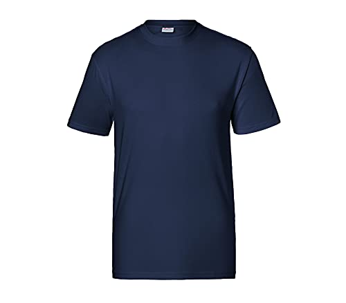 KÜBLER Workwear KÜBLER Arbeitsshirt blau, Größe S, Herren-Arbeitsshirt aus Mischgewebe, elastisches Arbeitsshirt von KÜBLER Workwear