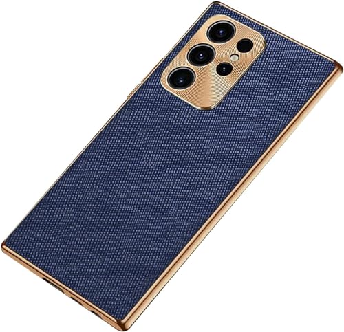 KXUISDUJ KXUISDUJ·Echtleder-Handyhülle für iPhone 15/15pro/15pro Max/15 PlusCase Anti-Fall Schutzhülle Magnetkarte Akkordeon Wallet (Grün), S24 Ultra von KXUISDUJ