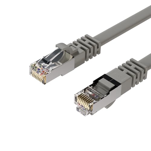 Kabelbude.eu RJ45 Flachkabel m. CAT 7 Rohkabel slim 15m von Kabelbude.eu