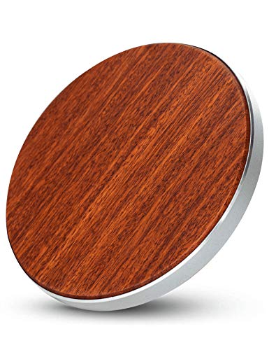 KabellosLaden® - Wireless Charger iPhone 14/13/12/12mini/11/11 Pro/11 Pro Max/XR/XS/X/8/8+ - Qi Ladestation iPhone aus Holz - Induktive Ladestation iPhone - kabelloses Ladegerät - Induktionsladegerät von KabellosLaden