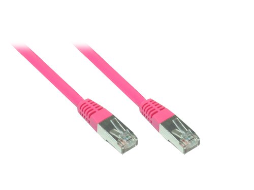 Kabelmeister Patchkabel, Cat. 5e, SF/UTP, 2m Magenta von Kabelmeister