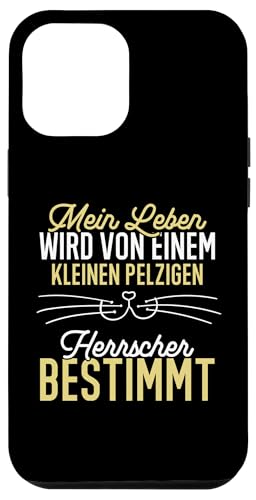 Hülle für iPhone 15 Pro Max Katzen Katze Einem Kleinen Pelzigen Herrscher von Kätzchen Katze Geschenke