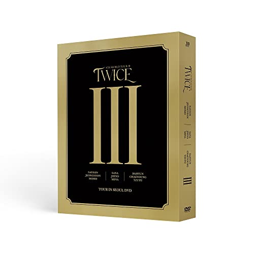 Kakao M [DVD] TWICE - 4TH WORLD TOUR III IN SEOUL DVD+Extra Photocards Set (No Poster), 155 x 170 mm von Kakao M