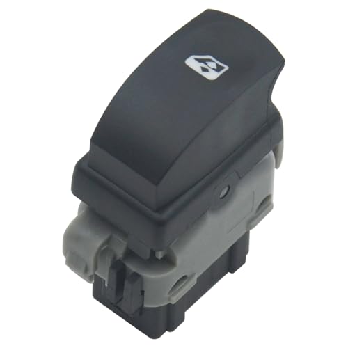 Kalunfex Schalter für Fensterheber, Knopf für Clio Modus Twingo 8200214936, elektrische Steuerung für Fensterheber, Tasten 8200002451 Kalunfex Schalter für Fensterheber, Knopf für Clio Modus Twingo 8200214936, elektrische Steuerung für Fensterheber, Tasten 8200002451 von Kalunfex