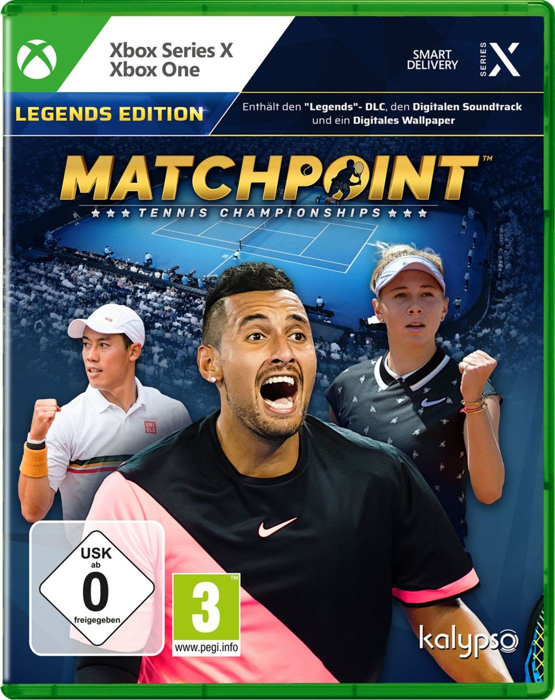 Matchpoint: Tennis Championships  (Legends Edition) (IT/Multi in Game) von Kalypso