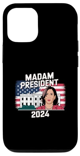 Hülle für iPhone 15 Pro Frau Präsidentin Kamala Harris 2024 Politisch von Kamala Harris 2024 Kampagne Unterstützung Kleidung