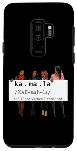 Hülle für Galaxy S9+ Kamala 2024 Lass uns den Job beenden, Sistas, Vizepräsident von Präsident Sista. von Kamala Harris 2024 Sista Shop