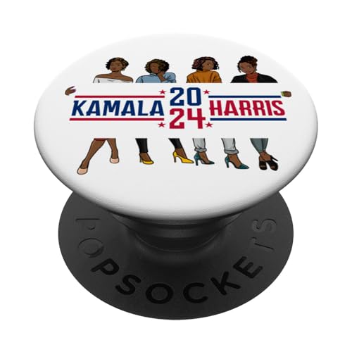 Kamala 2024 Lass uns den Job beenden, Sistas, Vizepräsident von Präsident Sista. PopSockets mit austauschbarem PopGrip von Kamala Harris 2024 Sista Shop