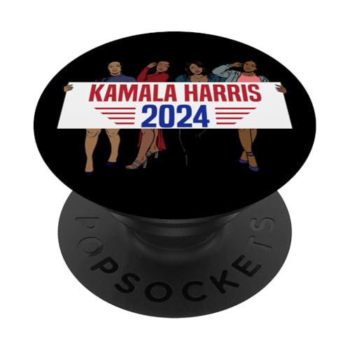 Wir stehen mit Kamala 2024 lassen uns diese 47 VP zum Präsidenten gewinnen PopSockets mit austauschbarem PopGrip von Kamala Harris 2024 Sista Shop