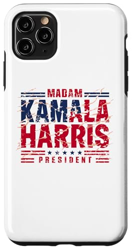 Hülle für iPhone 11 Pro Max Kamala 2024 Lass uns den Job beenden, Vizepräsidentin Kamala Harris, Präsidentin. von Kamala Harris 2024 gifts