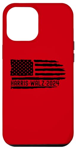 Hülle für iPhone 13 Pro Max Harris Walz 2024 Retro Vintage US Präsidentschaftswahl 2024 von Kamala Harris Tim Walz President 2024