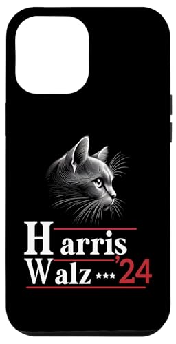 Hülle für iPhone 13 Pro Max Harris Walz 2024 Retro Vintage US Präsidentschaftswahl 2024 von Kamala Harris Tim Walz President 2024