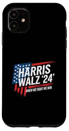 Hülle für iPhone 11 Harris-Walz United Wir führen gemeinsam stärker von Kamala Walz Unity Together