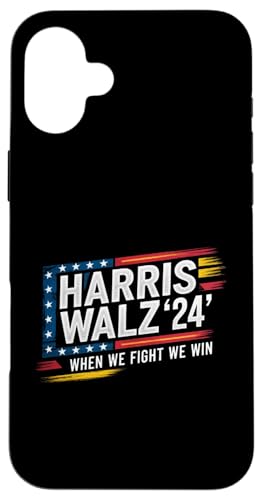 Hülle für iPhone 16 Plus Harris-Walz Starke Führung Starke Zukunft von Kamala Walz Unity Together