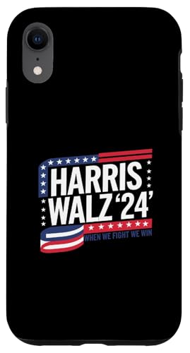 Hülle für iPhone XR Harris-Walz Eine Zukunft, die von Einheit und Stärke geprägt ist von Kamala Walz Unity Together