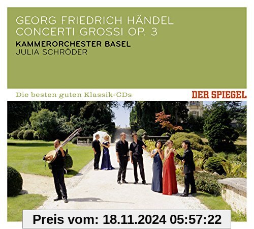 DER SPIEGEL: Die besten guten Klassik-CDs:  Georg Friedrich Händel - Concerti Grossi Op. 3 von Kammerorchester Basel