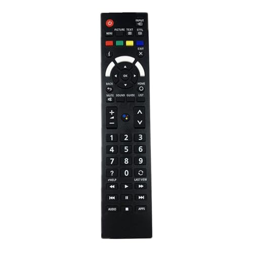 Kaohxzklcn Fernseh Sprachfernbedienung Für TX40JX800E TX40JX810E TX40JX820E N2QBYA000037 Einfache Bedienung Englische Version von Kaohxzklcn