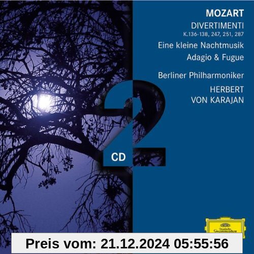 Divertimenti/Eine Kleine Nachtmusik/Adagio&Fuge von Karajan, Herbert Von