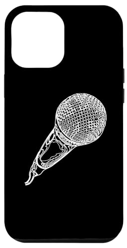 Hülle für iPhone 12 Pro Max Mikrofon Musiker Karaoke Sänger von Karaoke Sänger T-Shirt für Männer Frauen & Kinder