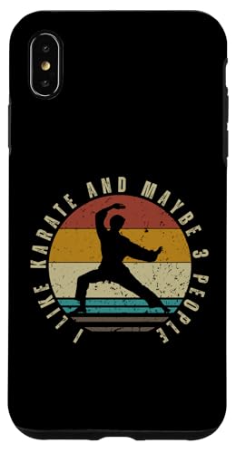 Hülle für iPhone XS Max Ich mag Karate und vielleicht 3 Leute Lustiges Karateka von Karate Enthusiasts Passionate Martial Arts Fans