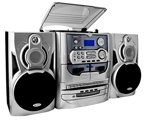 Karcher KA 5300 Kompaktanlage mit CD-Player, Schallplattenspieler, Kassettendeck und Radio, inkl. Fernbedienung Karcher KA 5300 Kompaktanlage mit CD-Player, Schallplattenspieler, Kassettendeck und Radio, inkl. Fernbedienung von Karcher