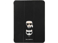 Karl Lagerfeld KLFC12OKCK iPad 12,9 Pro 2021 Book Coverny juoda/juodas Saffiano Karl & Choupette von Karl Lagerfeld