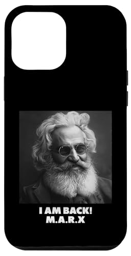 Hülle für iPhone 12 Pro Max I AM BACK, Karl Marx, Kommunist, cooles Marx von Karl Marx, Marxismus, Kommunismus