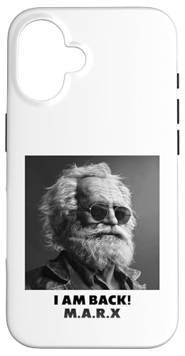 Hülle für iPhone 16 I AM BACK, Karl Marx, Kommunist, cooles Marx von Karl Marx, Marxismus, Kommunismus