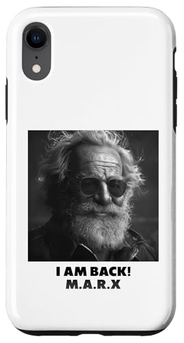 Hülle für iPhone XR I AM BACK, Karl Marx, Kommunist, cooles Marx von Karl Marx, Marxismus, Kommunismus