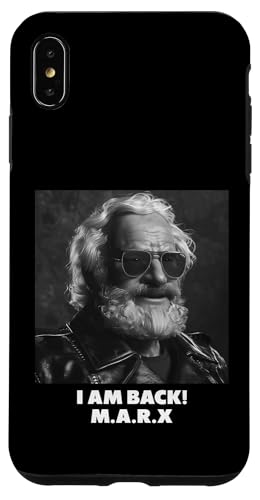 Hülle für iPhone XS Max I AM BACK, Karl Marx, Kommunist, cooles Marx von Karl Marx, Marxismus, Kommunismus