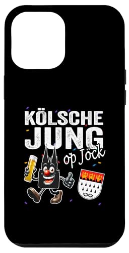 Hülle für iPhone 12 Pro Max Kölsch Kölle Alaaf Konfetti Karneval Fasching Kölner Dom von Karneval Fasching Konfetti Party Alaaf Kostüm