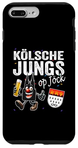 Hülle für iPhone 7 Plus/8 Plus Kölsch Kölle Alaaf Konfetti Karneval Fasching Kölner Dom von Karneval Fasching Konfetti Party Alaaf Kostüm