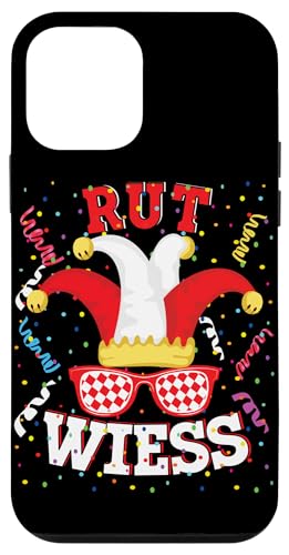 Hülle für iPhone 12 mini Köln Rut und Wiess Rot Weiss Karneval Outfit Kölsch Kostüm von Karneval Kostum Fasching Köln Damen und Herren