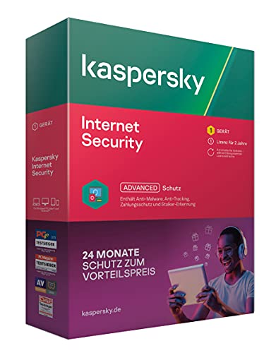 Kaspersky Internet Security 2022 | 1 Gerät | 2 Jahre | Limited Edition | Windows/Mac/Android | Aktivierungscode in Standardverpackung von Kaspersky Lab