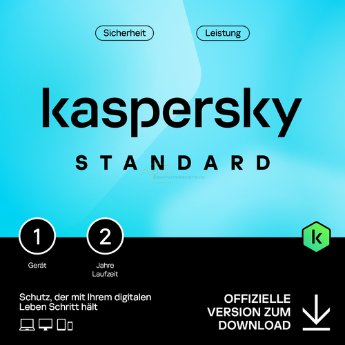 Standard  ESD   1 Gerät 2 Jahre (Download) von Kaspersky